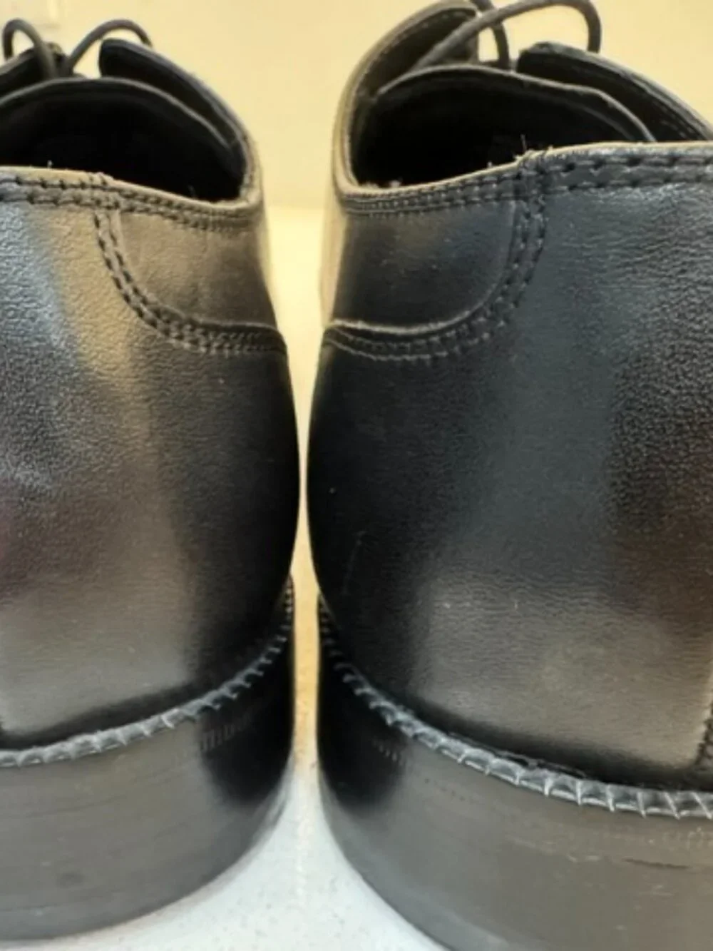 NEW Cole Hahn Men's Black Cap Toe Modern Oxford waterproof sz 9M